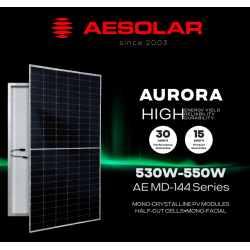 AE Solar Panel 530W-550W...
